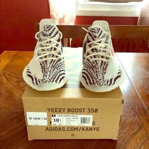 Yeezy 350 v2 zebras